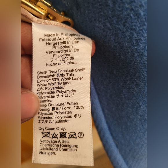 J.Crew, Villa coat in Italian stadium cloth wool. Size-P8. - Picture 7 of 7